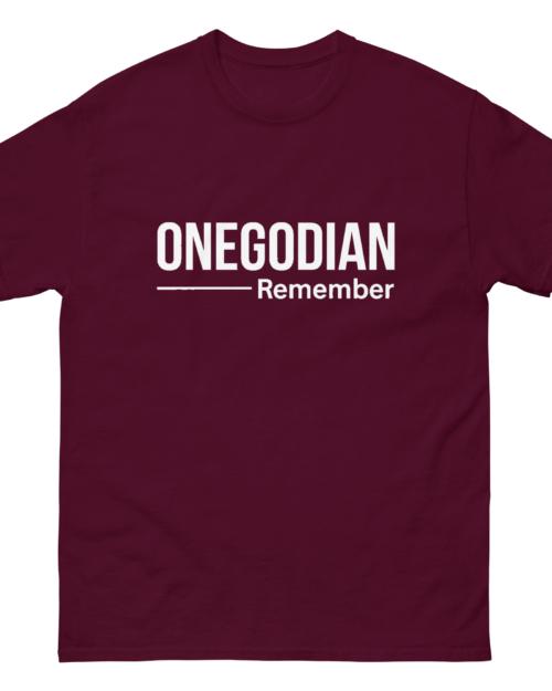 ONEGODIAN: Remember - Unisex classic tee - White