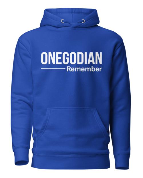ONEGODIAN: Remember - Unisex Hoodie - White